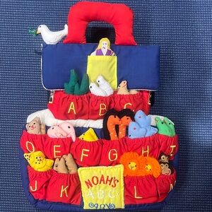 Noah’s ABC Ark Plush Toy Vintage 1998
